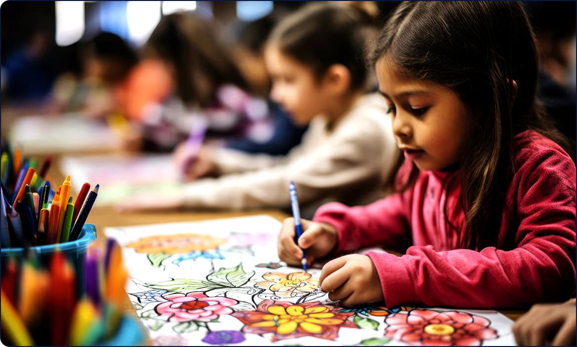 young-students-drawing-school young-students-drawing-school